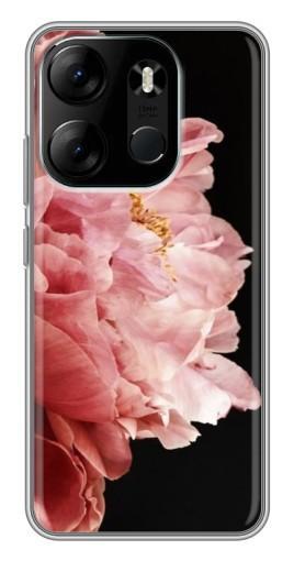 Чехол с печатью "Большой пион " для Tecno Spark Go 2023 (BF7)