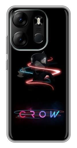 Силиконовый чехол с изображением "Brawl Crow" для Tecno Spark Go 2023 (BF7)