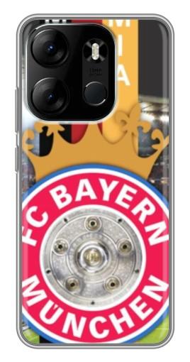 Чехол с принтом "Чемпионская Бавария" для Tecno Spark Go 2023 (BF7)