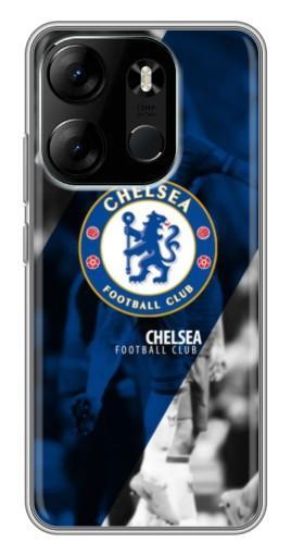 Силиконовый чехол с изображением "Club Chelsea" для Tecno Spark Go 2023 (BF7)