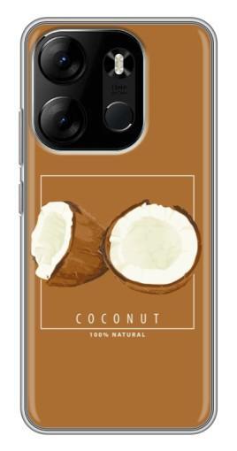 Чехол с картинкой "Coconut" для Tecno Spark Go 2023 (BF7)
