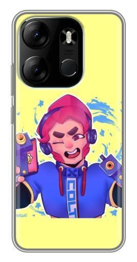 Чехол с печатью "Colt Anime" для Tecno Spark Go 2023 (BF7)