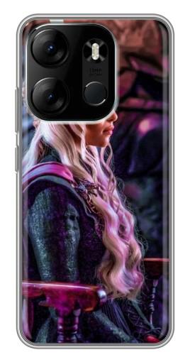 Чехол с картинкой "Дейнерис" для Tecno Spark Go 2023 (BF7)