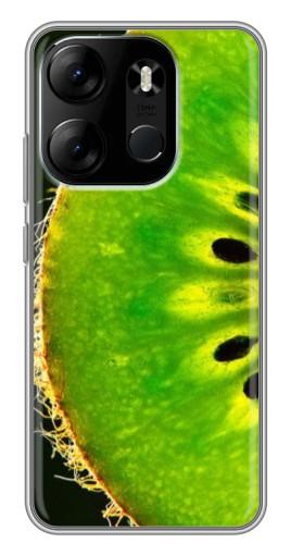 Силиконовый чехол с изображением "Долька Киви" для Tecno Spark Go 2023 (BF7)