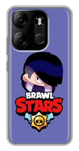 Чехол с картинкой "Эдгар Бравл Страс" для Tecno Spark Go 2023 (BF7)