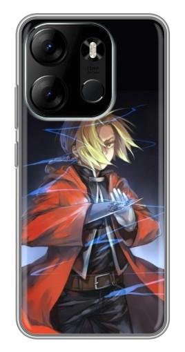 Чехол с печатью "Элрик Эдвард" для Tecno Spark Go 2023 (BF7)