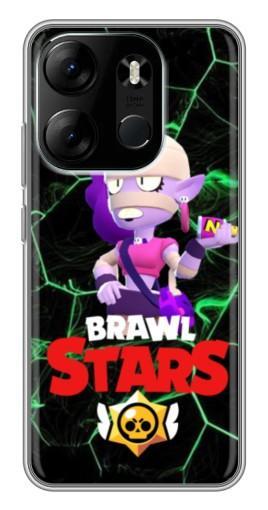 Чехол с картинкой "Emz Brawl Stars" для Tecno Spark Go 2023 (BF7)