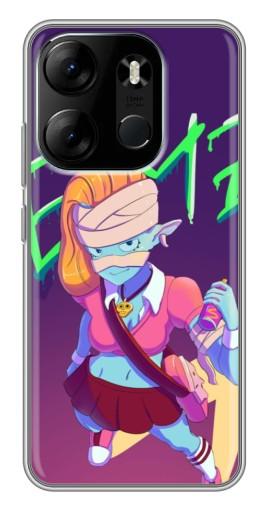 Чехол с печатью "EMZ модная" для Tecno Spark Go 2023 (BF7)