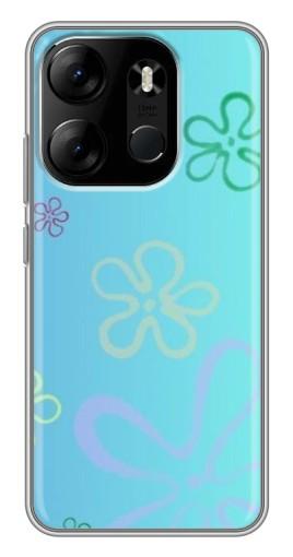 Чехол с принтом "Фон" для Tecno Spark Go 2023 (BF7)