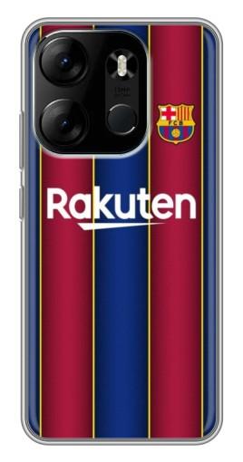 Чехол с картинкой "Форма Барселоны" для Tecno Spark Go 2023 (BF7)