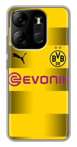 Чехол с принтом "Форма Боруссии Дортмунд" для Tecno Spark Go 2023 (BF7) Чехол с принтом "Форма Боруссии Дортмунд" для Tecno Spark Go 2023 (BF7)