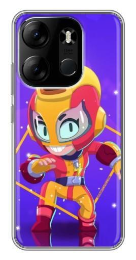 Чехол с принтом "Герой MAX" для Tecno Spark Go 2023 (BF7)