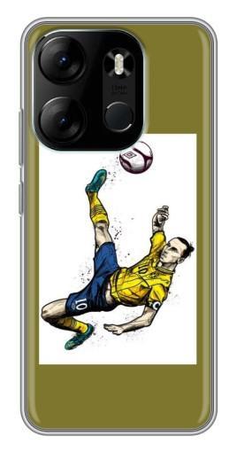 Чехол с печатью "Гол Ибрагимовича" для Tecno Spark Go 2023 (BF7)