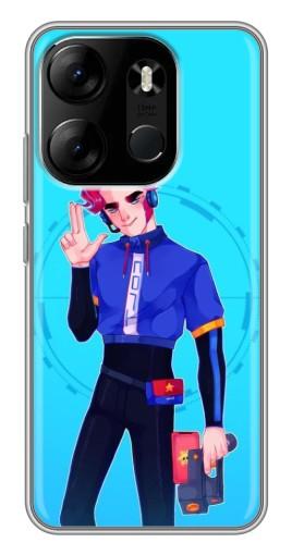 Чехол с печатью "Гвардеец Кольт" для Tecno Spark Go 2023 (BF7)