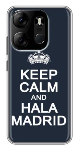 Чехол с принтом "Hala Madrid" для Tecno Spark Go 2023 (BF7) Чехол с принтом "Hala Madrid" для Tecno Spark Go 2023 (BF7)