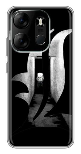 Чехол с картинкой "Инициали Лоулайта" для Tecno Spark Go 2023 (BF7)