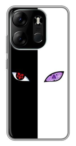 Чехол с принтом "Итачи глаза" для Tecno Spark Go 2023 (BF7)