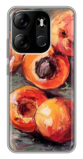 Чехол с печатью "Картина персики" для Tecno Spark Go 2023 (BF7) Чехол с печатью "Картина персики" для Tecno Spark Go 2023 (BF7)