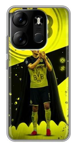 Силиконовый чехол с изображением "Холанд Кажан" для Tecno Spark Go 2023 (BF7)