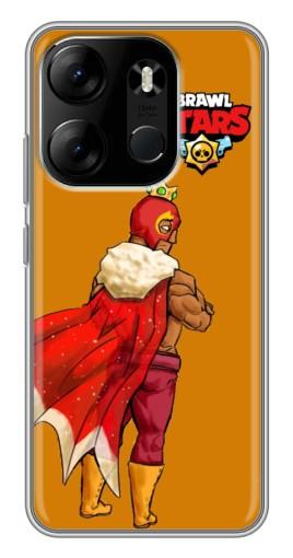 Чехол с печатью "Король Эль Примо" для Tecno Spark Go 2023 (BF7)