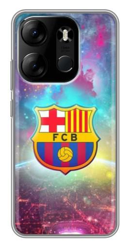 Силиконовый чехол с изображением "Космическая Бара" для Tecno Spark Go 2023 (BF7)