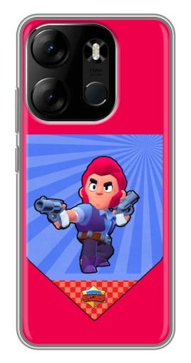 Чехол с печатью "Ковбой Кольт" для Tecno Spark Go 2023 (BF7)