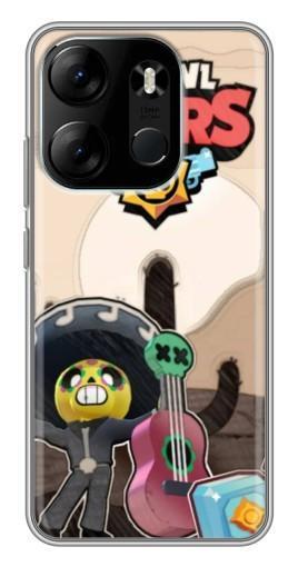 Чехол с печатью "Ковбой ПОКО" для Tecno Spark Go 2023 (BF7)