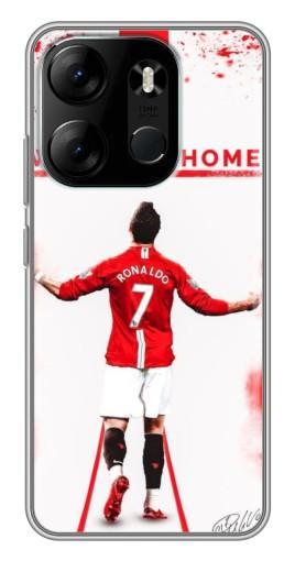 Чехол с печатью "Криштиану в Манчестере" для Tecno Spark Go 2023 (BF7)