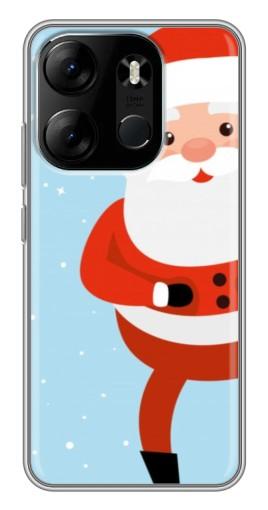 Чехол с печатью "Крутой Дед Мороз" для Tecno Spark Go 2023 (BF7)