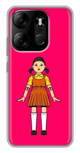 Чехол с картинкой "Кукла" для Tecno Spark Go 2023 (BF7)