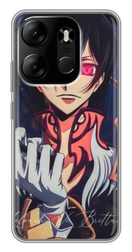 Силиконовый чехол с изображением "Ламперуж Аниме" для Tecno Spark Go 2023 (BF7)