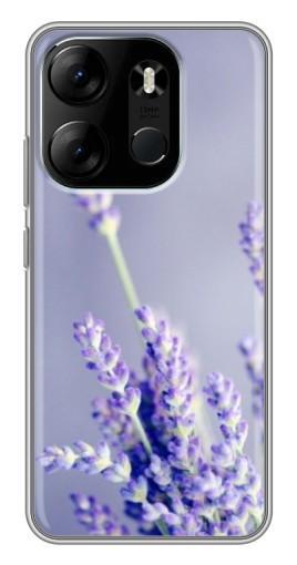 Чехол с принтом "Лаванда вблизи" для Tecno Spark Go 2023 (BF7)