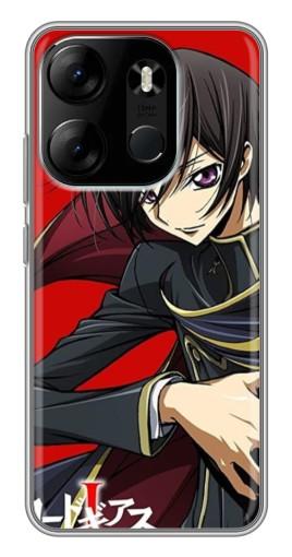 Чехол с печатью "Лелуш на красном" для Tecno Spark Go 2023 (BF7)