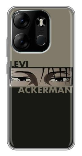 Чехол с принтом "Levi Anime" для Tecno Spark Go 2023 (BF7)