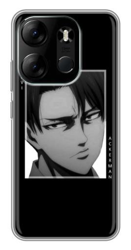 Чехол с печатью "Леви в рамке" для Tecno Spark Go 2023 (BF7)