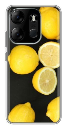 Чехол с печатью "Лимонный стиль" для Tecno Spark Go 2023 (BF7)