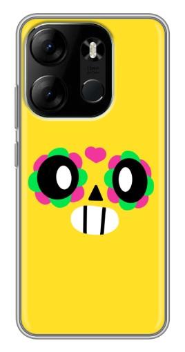 Силиконовый чехол с изображением "Лицо Поко" для Tecno Spark Go 2023 (BF7)