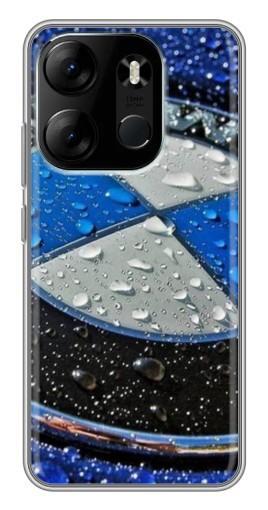 Чехол с картинкой "Лого BMW" для Tecno Spark Go 2023 (BF7)