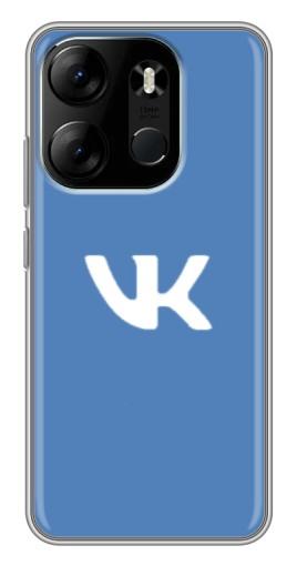 Чехол с печатью "Лого ВК" для Tecno Spark Go 2023 (BF7) Чехол с печатью "Лого ВК" для Tecno Spark Go 2023 (BF7)
