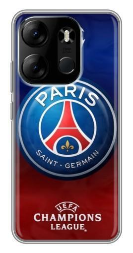 Чехол с принтом "Логотип ПСЖ" для Tecno Spark Go 2023 (BF7)