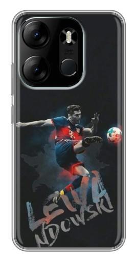 Чехол с картинкой "Лёва" для Tecno Spark Go 2023 (BF7)