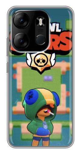 Чехол с картинкой "Мальчик Леон" для Tecno Spark Go 2023 (BF7)