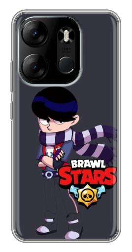 Чехол с принтом "Мальчик Едгар" для Tecno Spark Go 2023 (BF7)