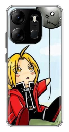 Силиконовый чехол с изображением "Маленький Эрлик" для Tecno Spark Go 2023 (BF7)