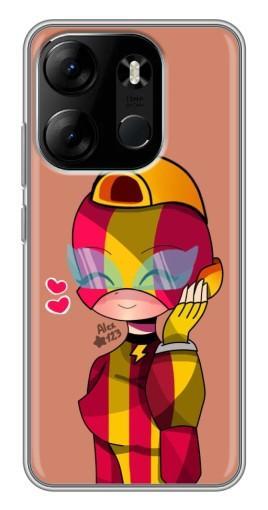 Чехол с принтом "Милая MAX" для Tecno Spark Go 2023 (BF7)