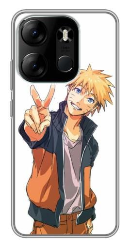 Чехол с печатью "Наруто в костюме" для Tecno Spark Go 2023 (BF7)