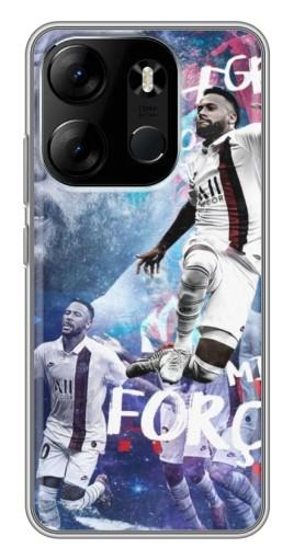 Чехол с принтом "Неймар Джуниор" для Tecno Spark Go 2023 (BF7)