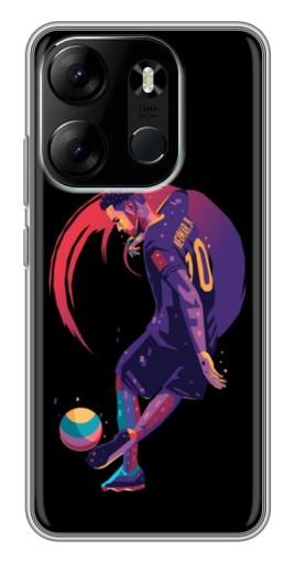 Чехол с принтом "Неймар Финты" для Tecno Spark Go 2023 (BF7)