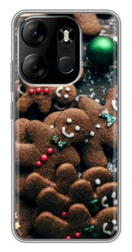 Чехол с принтом "Новогодние человечки" для Tecno Spark Go 2023 (BF7) Чехол с принтом "Новогодние человечки" для Tecno Spark Go 2023 (BF7)