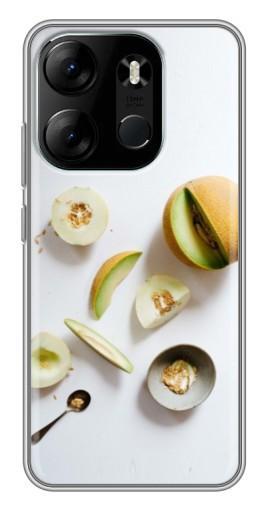 Чехол с принтом "Обед из дынь" для Tecno Spark Go 2023 (BF7)